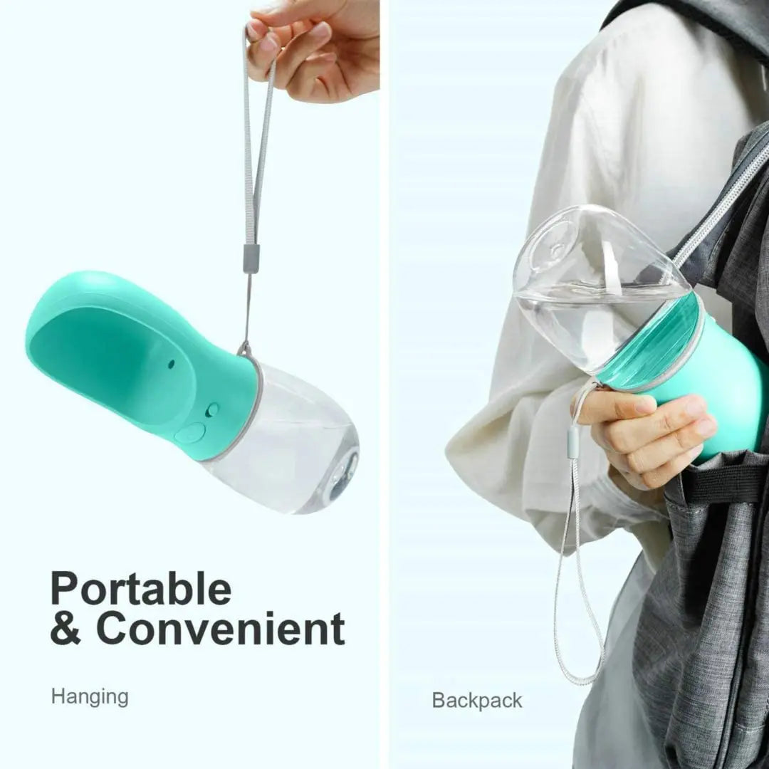 Pet Water Bottle Drinking Feeder for Dogs & Cats