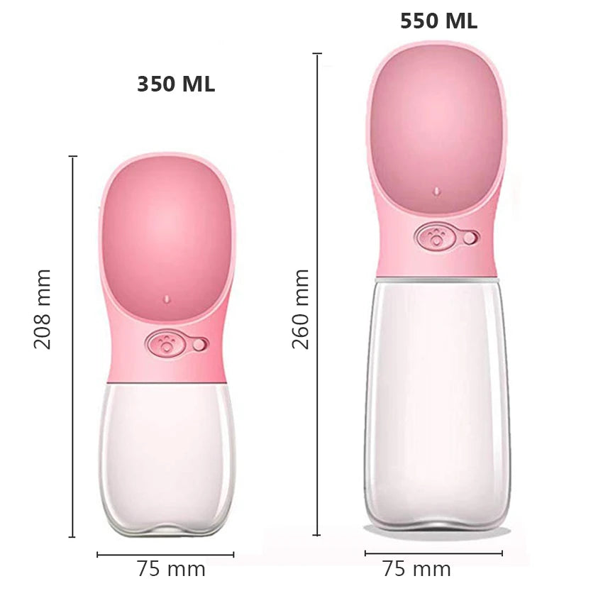 Pet Water Bottle Drinking Feeder for Dogs & Cats