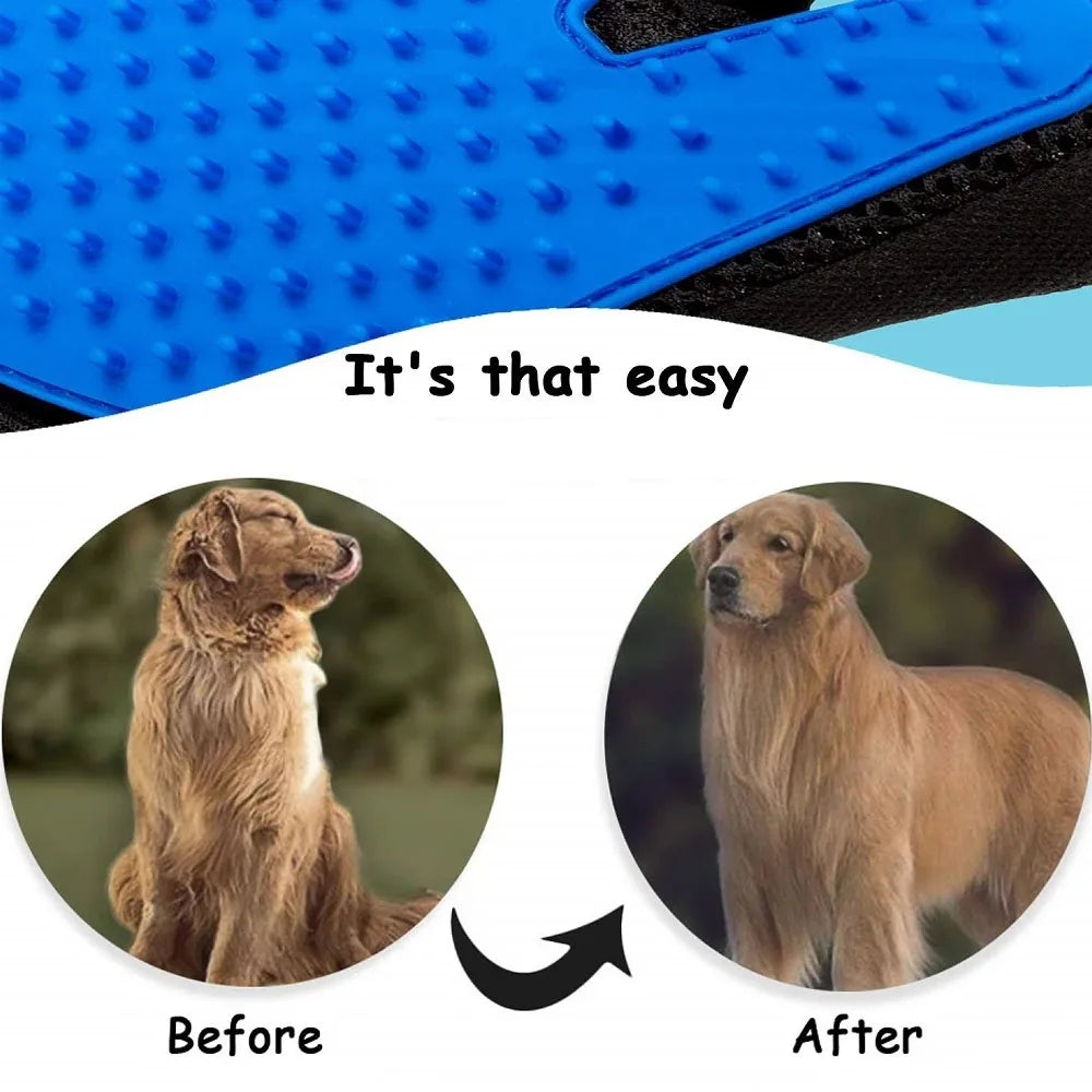 Pet Comb Grooming Deshedding Brush for Dogs & Cats