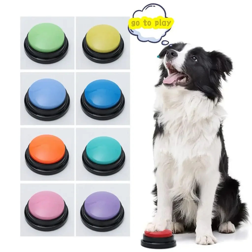 Dog Buttons Voice Recording for Pet Training