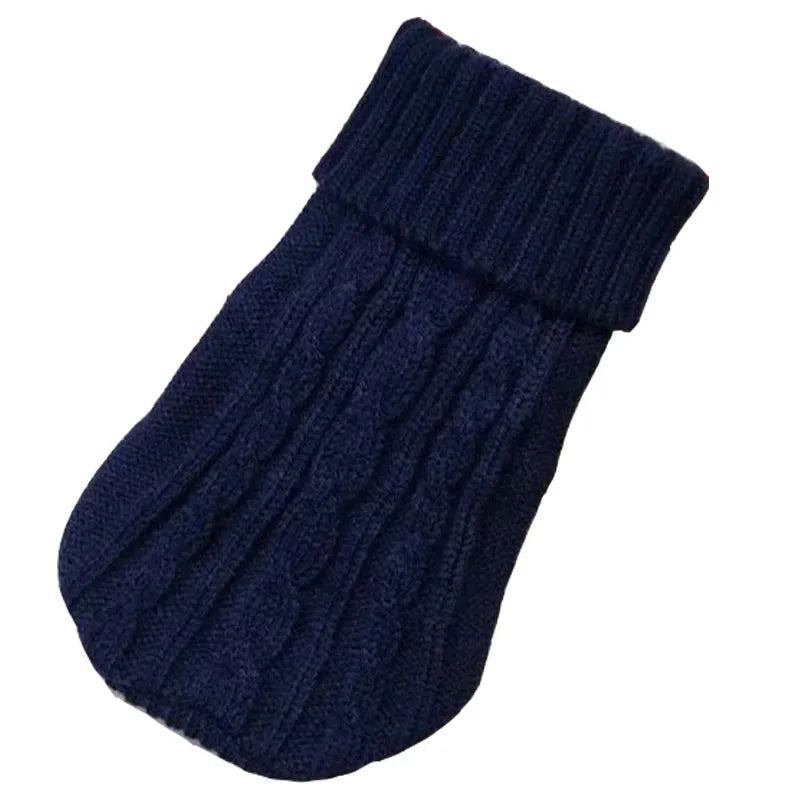 Winter Knitted Sweater for Small Dogs, Medium Dogs & Puppies.