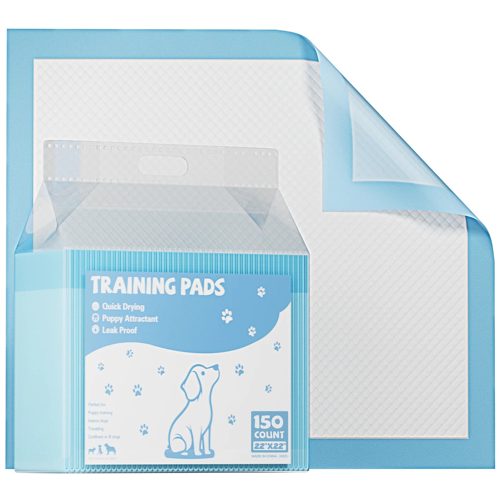 Super Absorbency Pee Pads for Puppies & Dogs 22 x 22