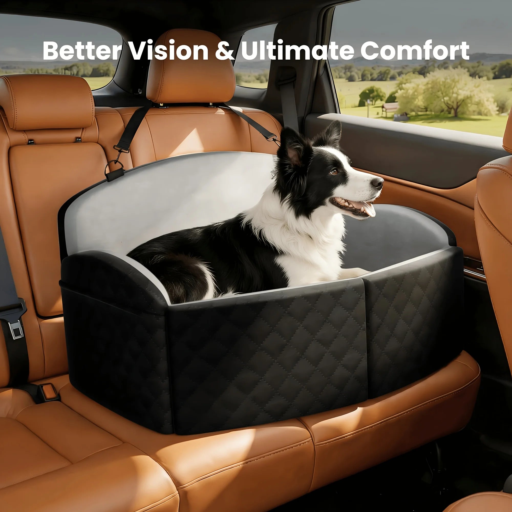 Dog Car Seat for Medium Large Dogs for Car Travel