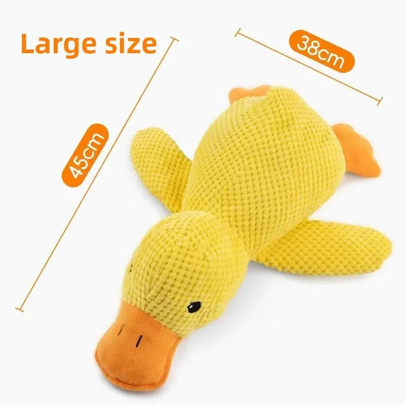Squeaky Duck for Dogs Plush Puppy Companion Toy