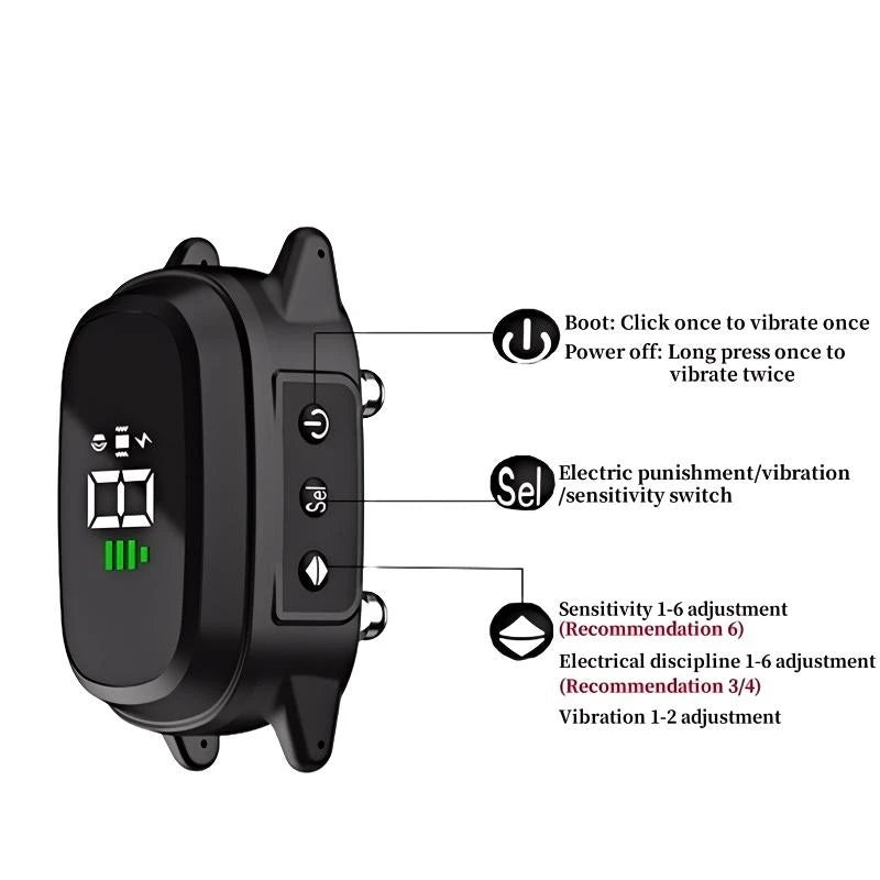 Waterproof Dog Bark Collar for Small & Medium Dogs