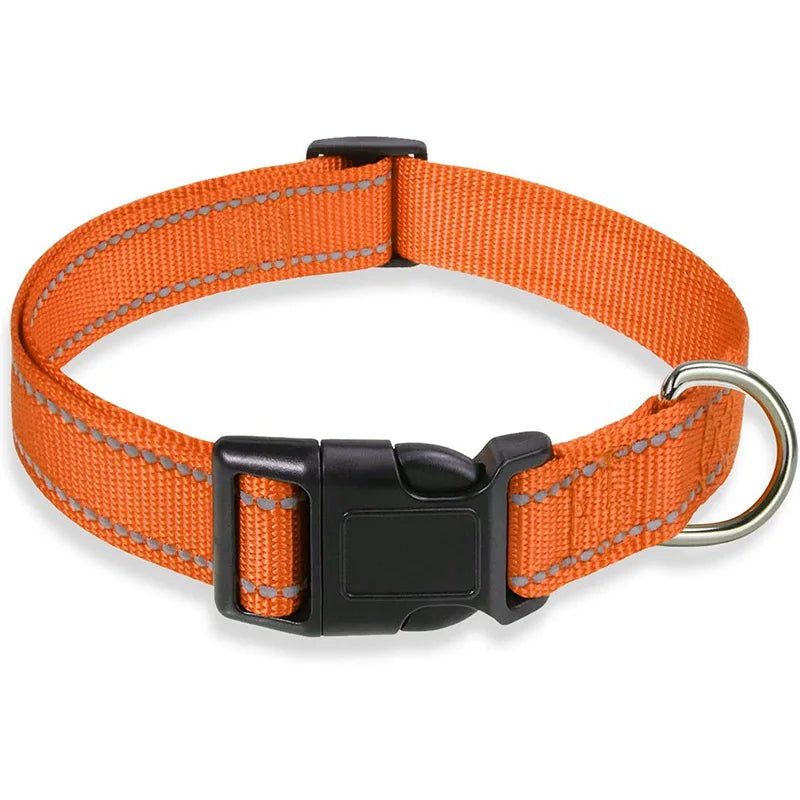 Adjustable Reflective Dog Collar Strap for Dogs