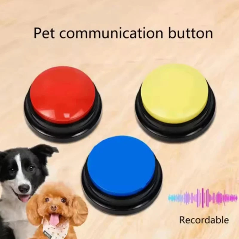 Dog Toy Recordable Talking Button