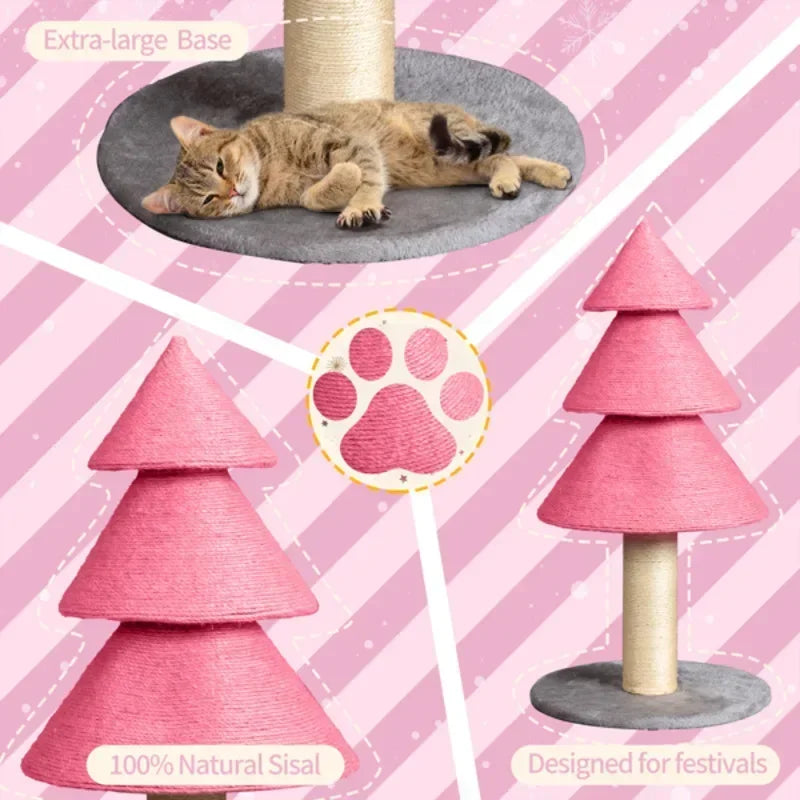 Cat Scratching Post for Indoor Cats XL Heavy Duty