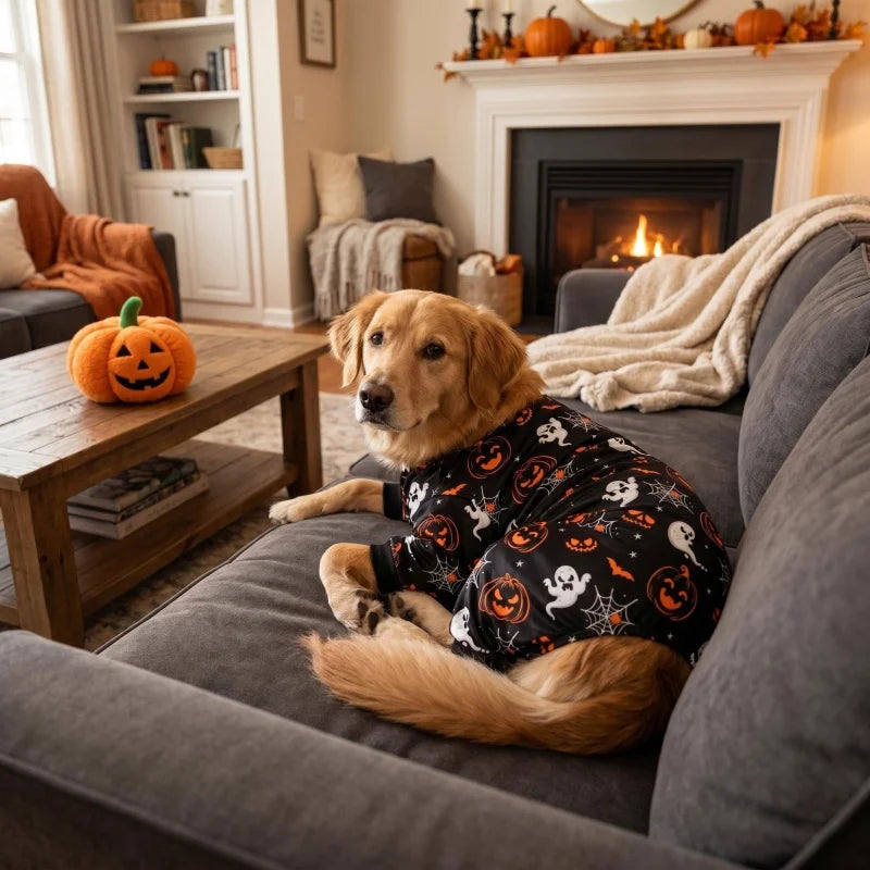 Halloween Pajama Costumes for Medium Dogs and Cats.
