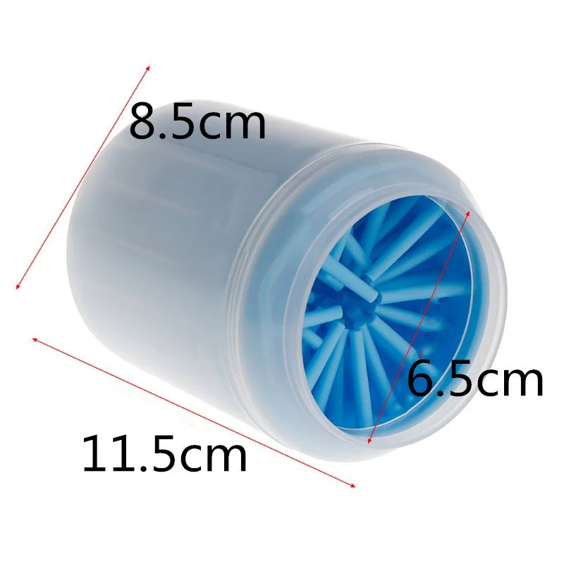 Dog Paw Cleaner Cup Soft Silicone Combs for Dogs