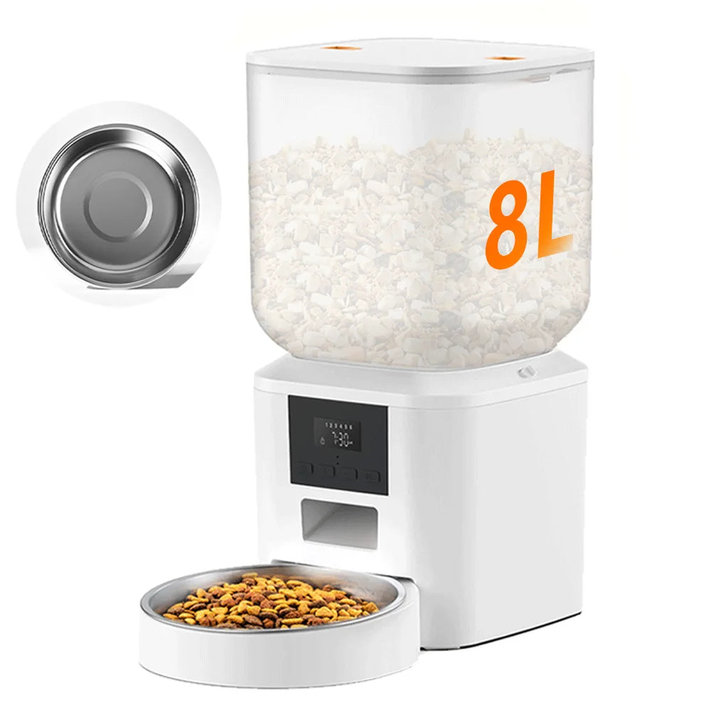 8 L Automatic Cat Feeder