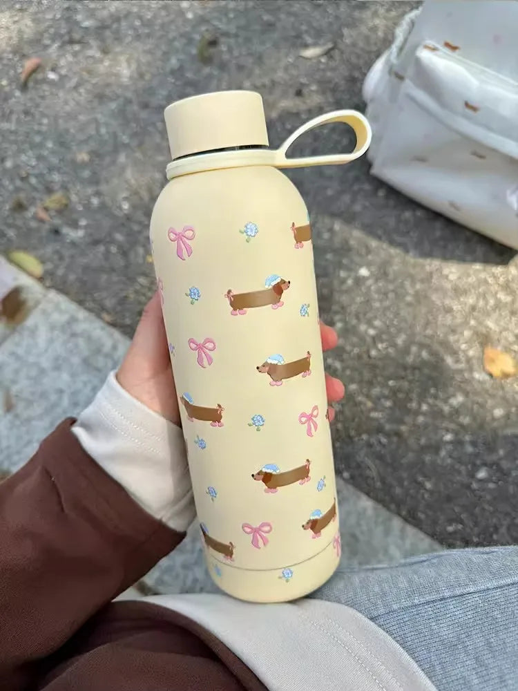 Dachshund Puppy Stainless Steel Thermos & Thermal Water