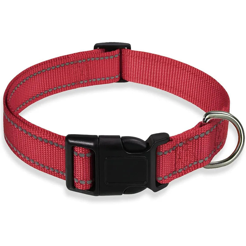 Adjustable Reflective Dog Collar Strap for Dogs