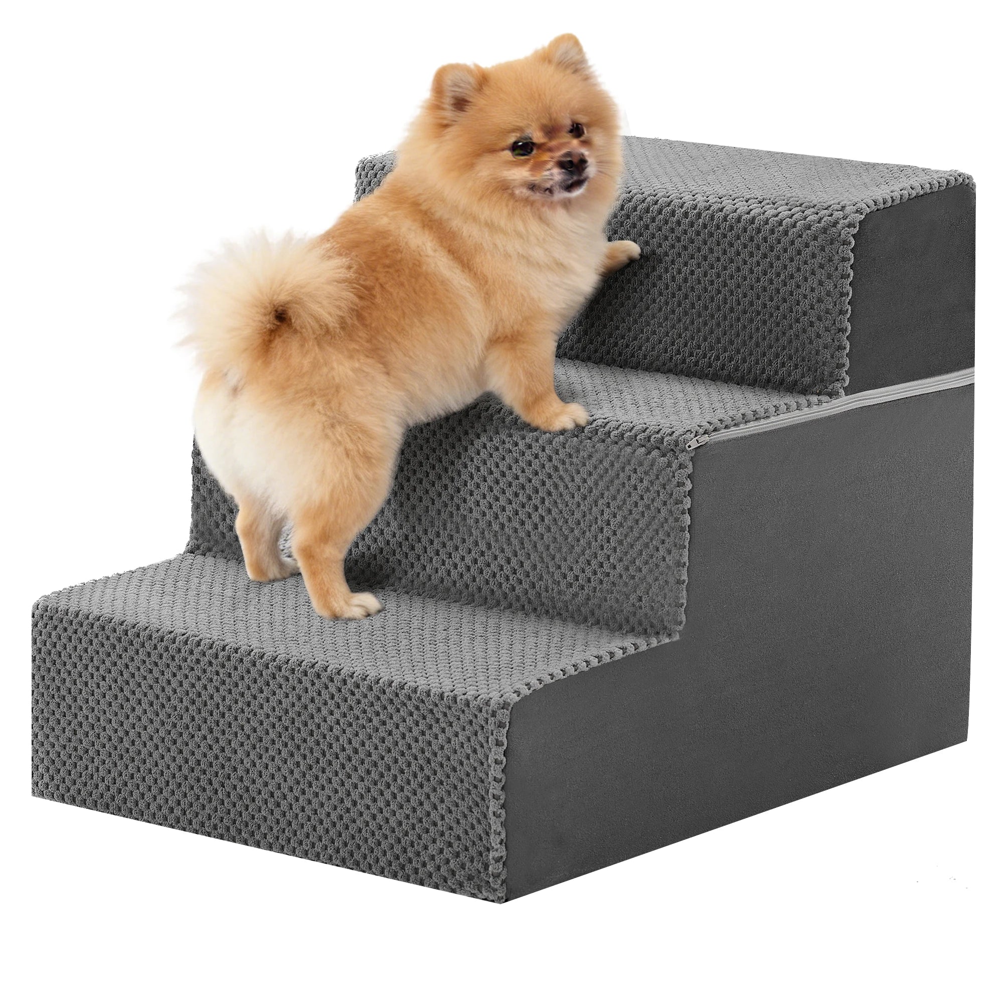 Right Angled Foam Dog Stairs Ramp for Small Dogs