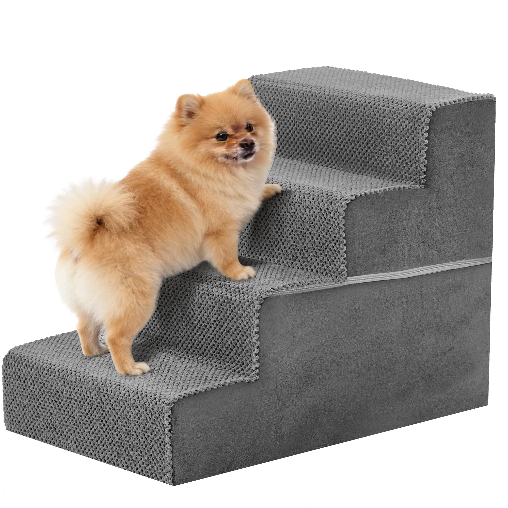 Right Angled Foam Dog Stairs Ramp for Small Dogs