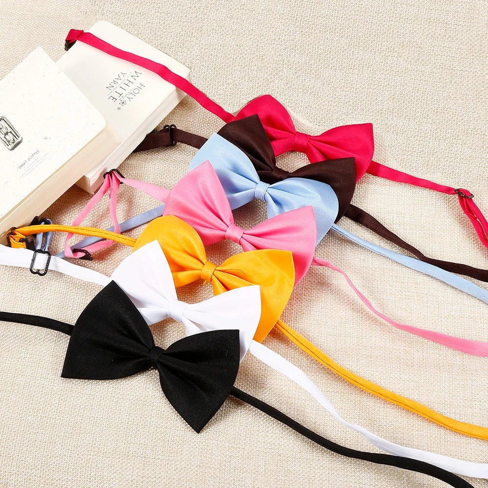 Adjustable Pet Bow Tie for Cats Dogs Puppies and Kittens