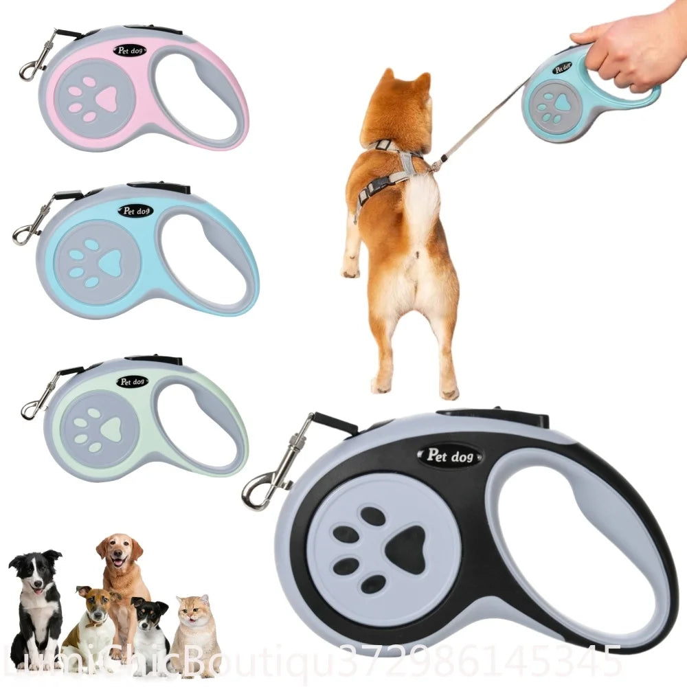 3M5M Strong Retractable Nylon Dog Leash