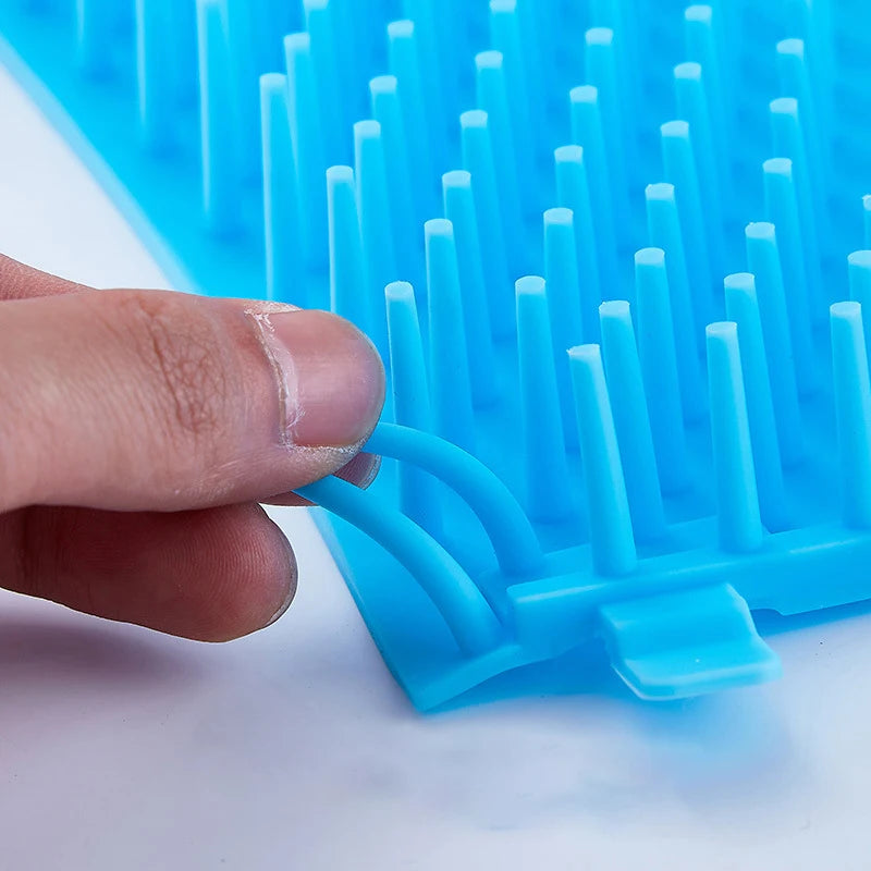 Dog Paw Cleaner Cup Soft Silicone Combs for Dogs
