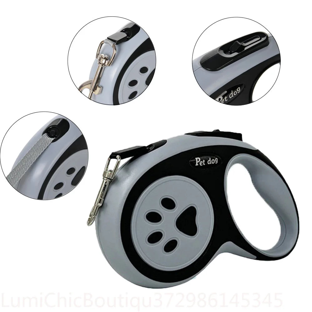 3M5M Strong Retractable Nylon Dog Leash