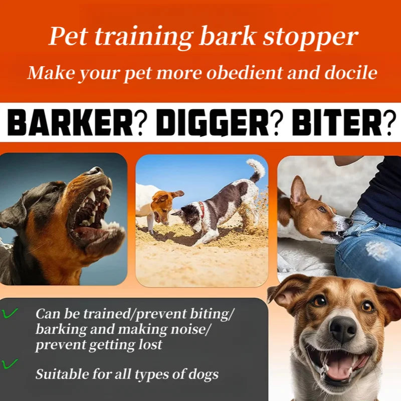 Waterproof Dog Bark Collar for Small & Medium Dogs