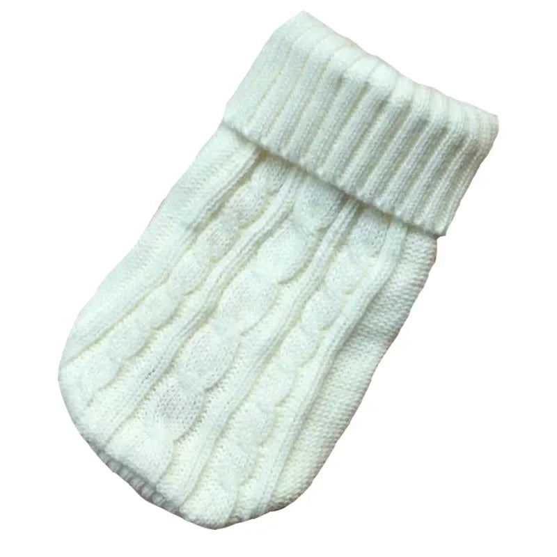 Winter Knitted Sweater for Small Dogs, Medium Dogs & Puppies.