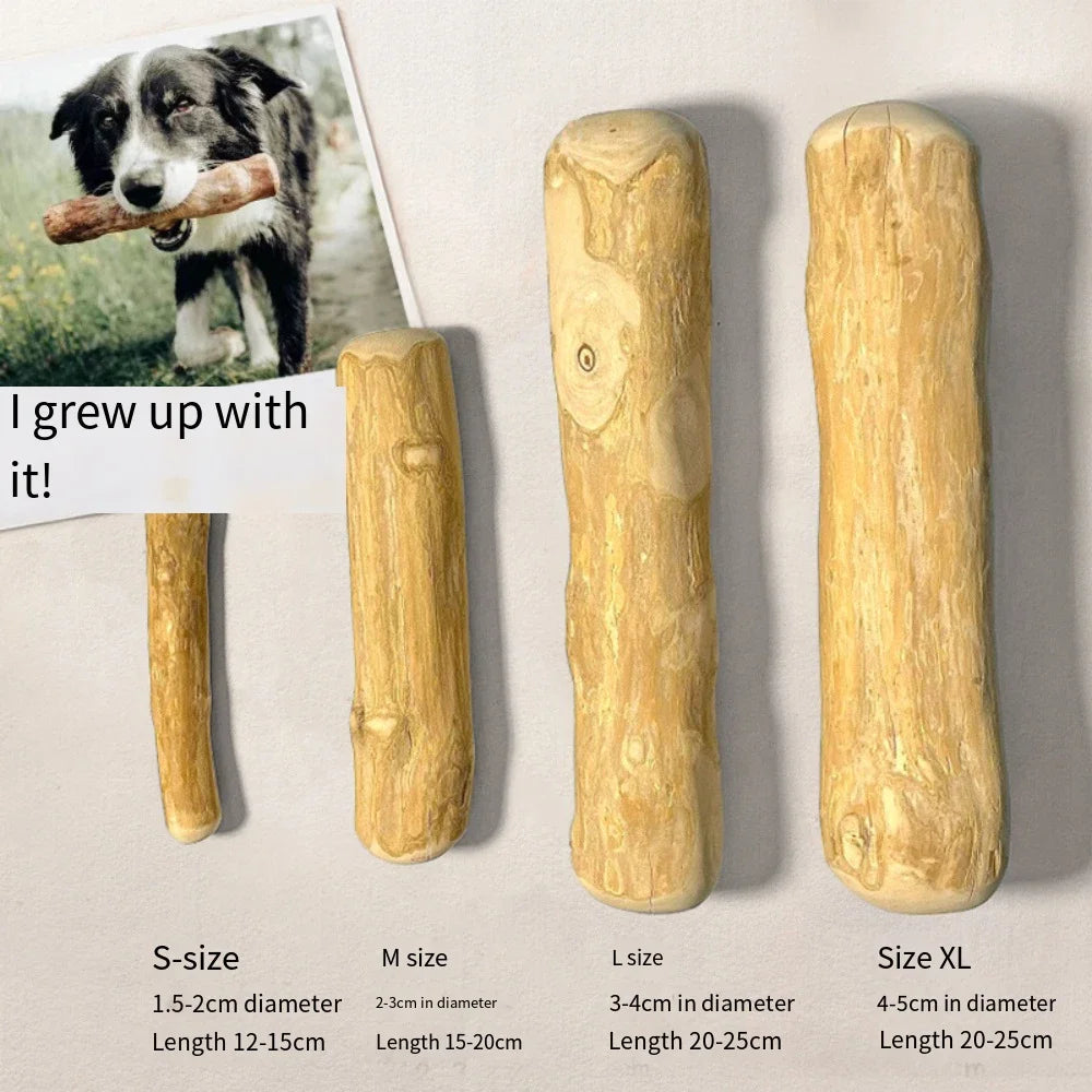 Coffee Wooden Dog Chew Stick for Dogs