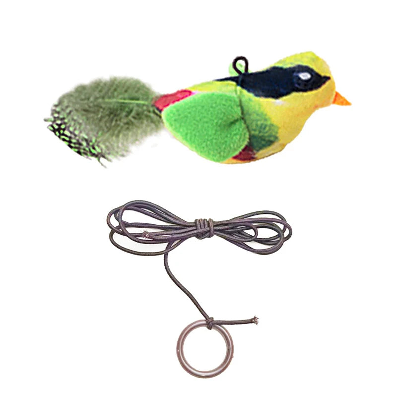 Lifelike Bird Cat Teaser