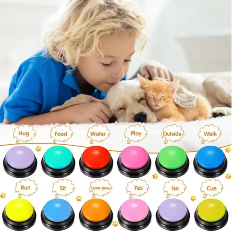 Dog Toy Recordable Talking Button