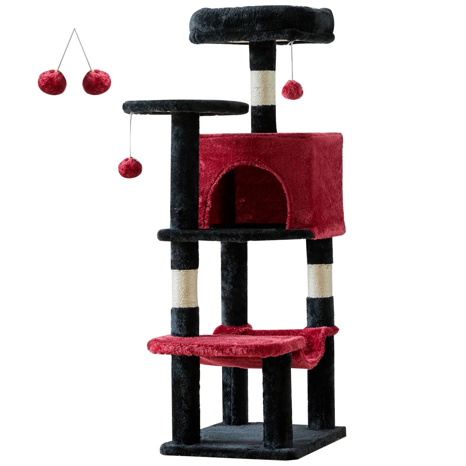 Cat Tree Tower for Indoor Cats with Scratching Posts
