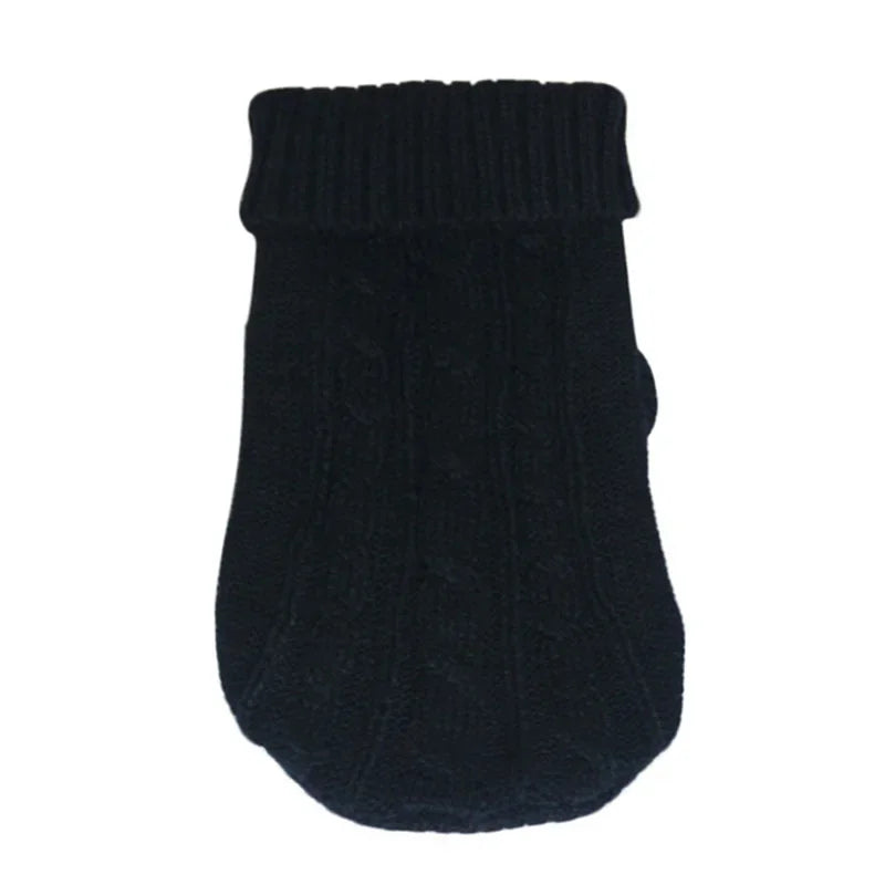 Winter Knitted Sweater for Small Dogs, Medium Dogs & Puppies.