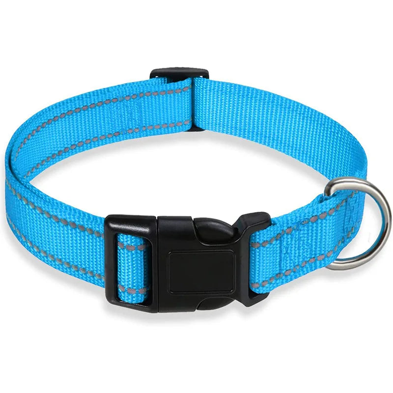 Adjustable Reflective Dog Collar Strap for Dogs