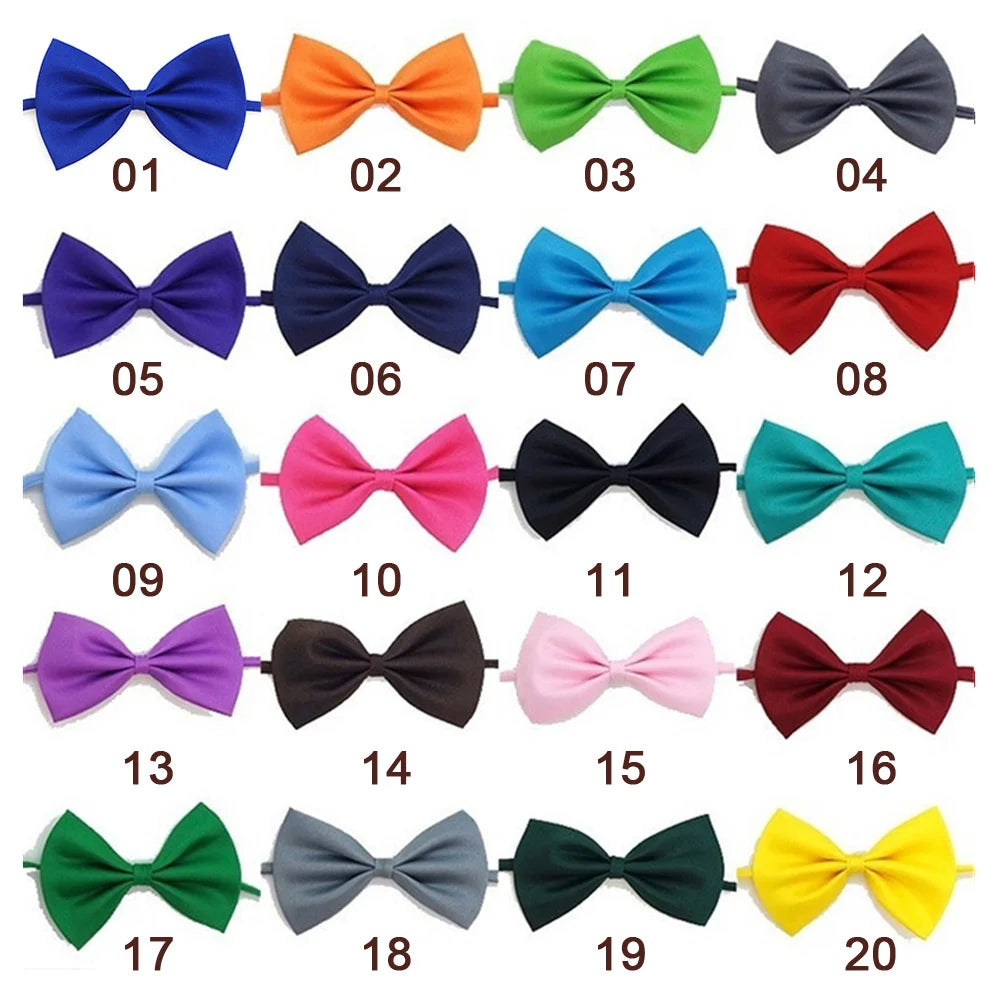 Adjustable Pet Bow Tie for Cats Dogs Puppies and Kittens