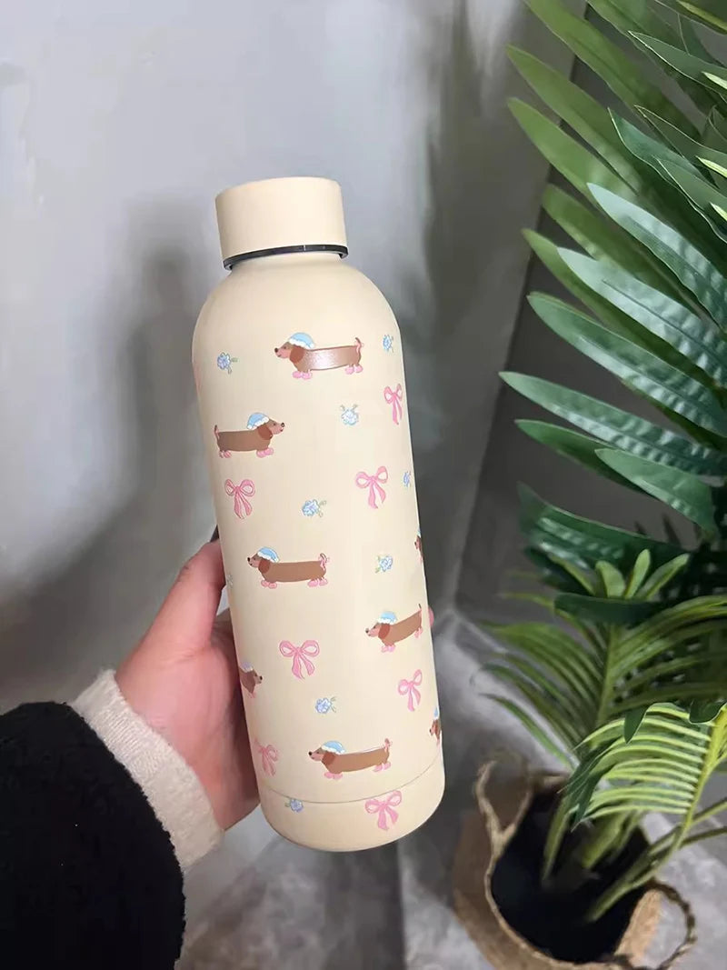 Dachshund Puppy Stainless Steel Thermos & Thermal Water