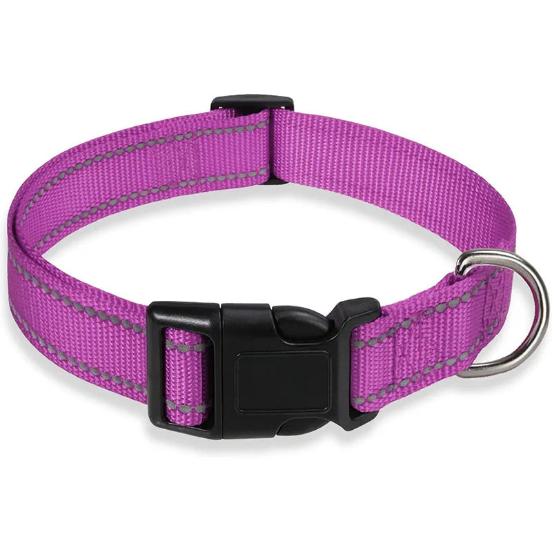 Adjustable Reflective Dog Collar Strap for Dogs