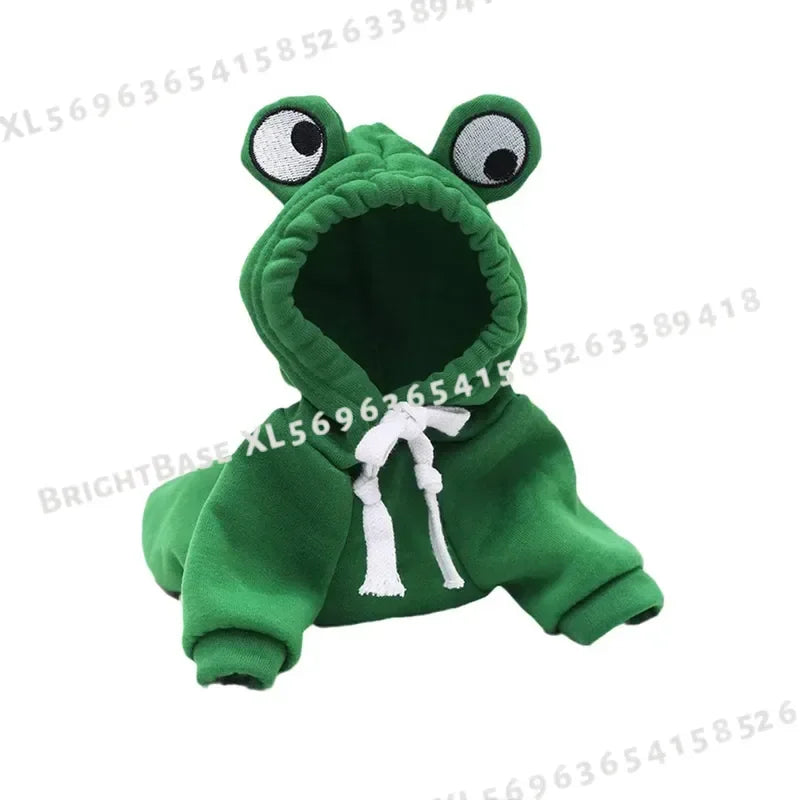 Cute Frog Sweater for Small & Medium Dogs.