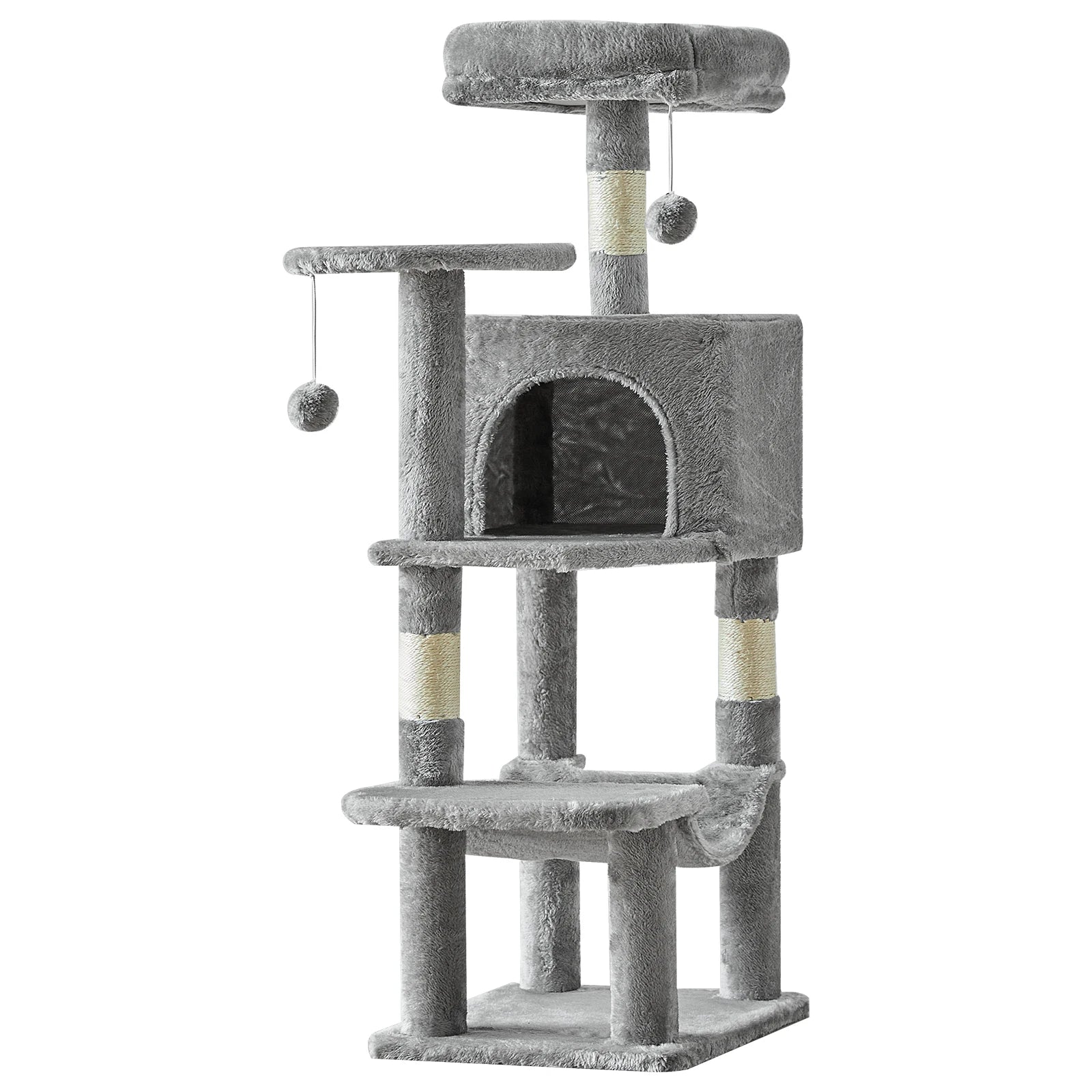 Cat Tree Tower for Indoor Cats with Scratching Posts