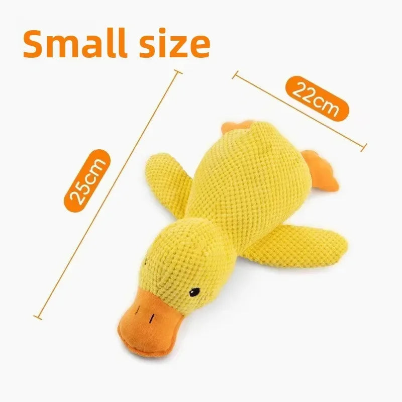 Squeaky Duck for Dogs Plush Puppy Companion Toy