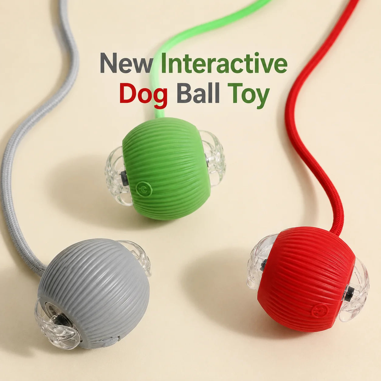 Automatic Rolling Dog Ball Toy for Interactive Play