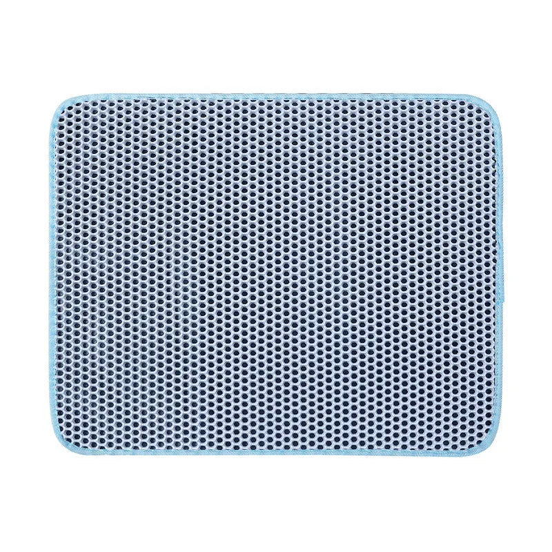Cat Litter Double Layer Trapping Litter Mat.