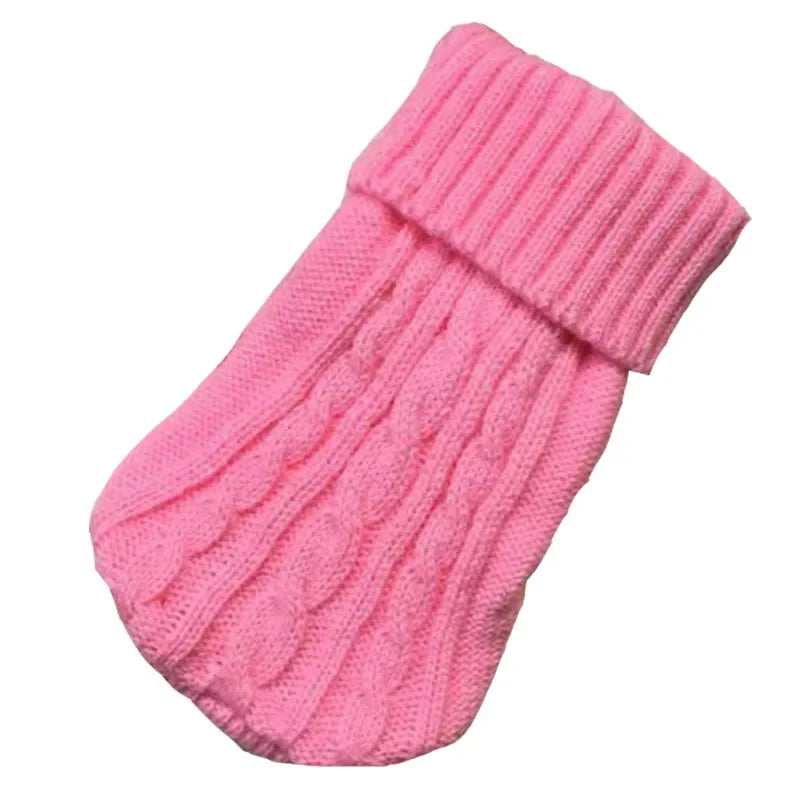 Winter Knitted Sweater for Small Dogs, Medium Dogs & Puppies.